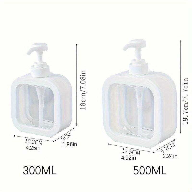 Large Capacity Press Type Soap Dispenser 1pc