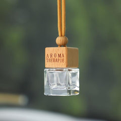 Car Hanging Glass Bottle Refillable Essential Diffuser Air Freshener Ornament