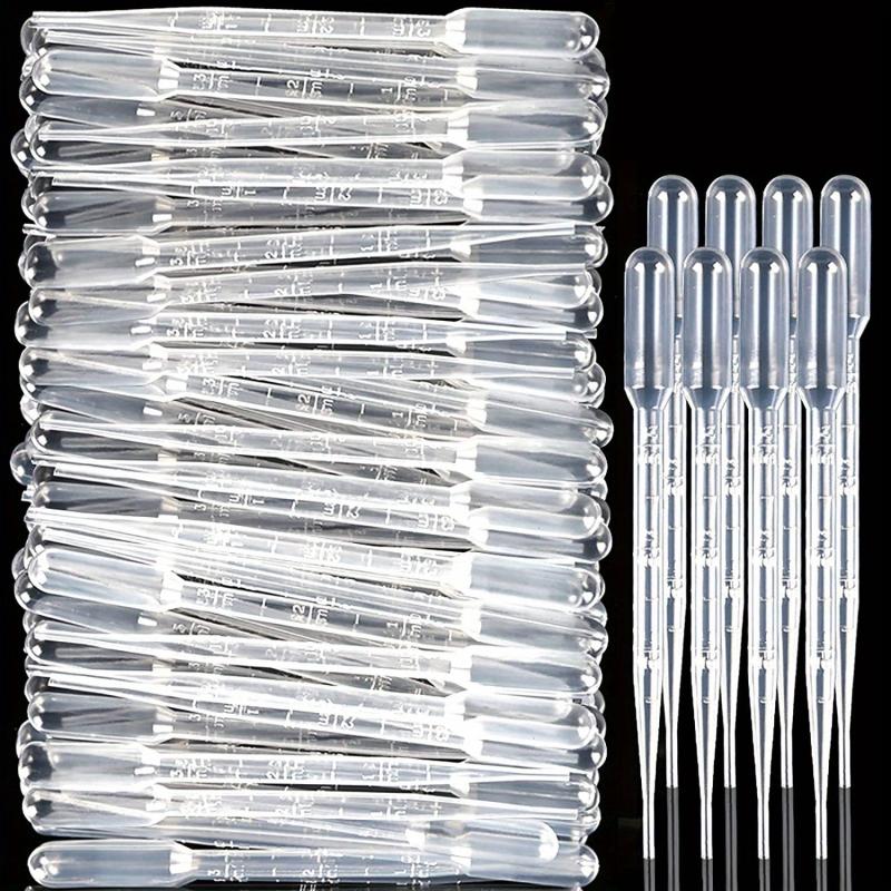 3ml Eye Dropper Pipettes for Liquid Transfer