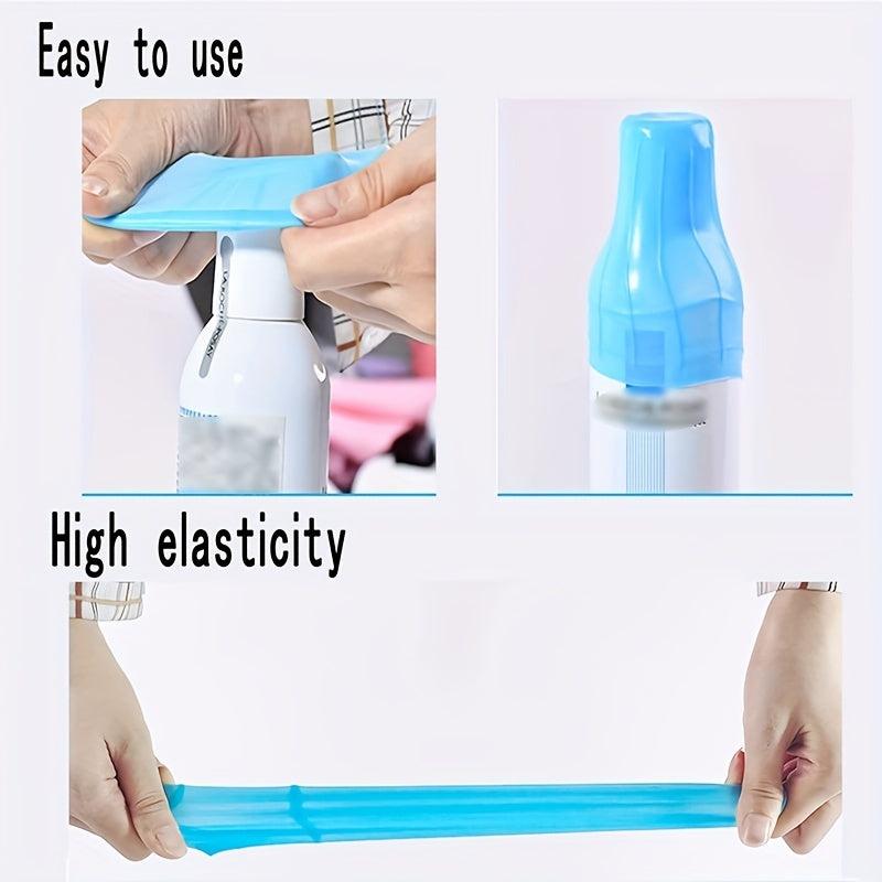 8pcs Silicone Leak Proof Sleeves for Toiletries & Luggage