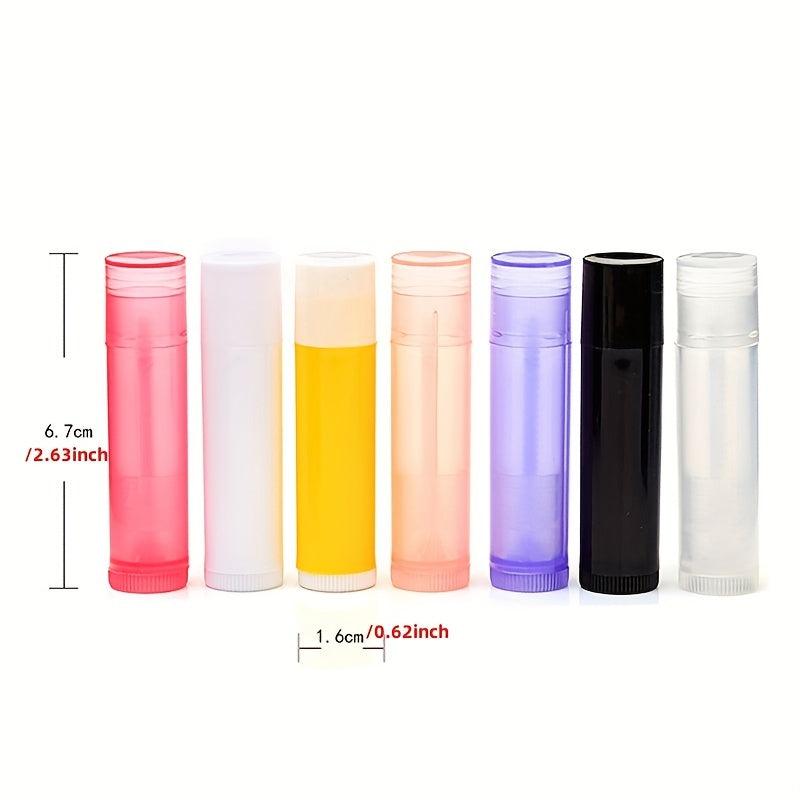 10pcs Lip Balm Containers 5g 7 Colors