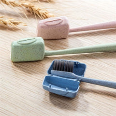 4pcs Toothbrush Head Cap Cover Case Protector for Travel Hiking Camping