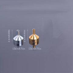 Small Metal Liquid Dispensing Funnel for Easy Refilling