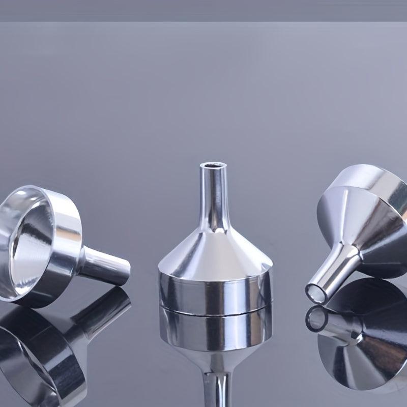 Small Metal Liquid Dispensing Funnel for Easy Refilling
