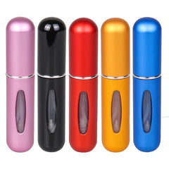 10Pcs Refillable Perfume Atomizer Spray Bottle Portable Empty Aftershave Case