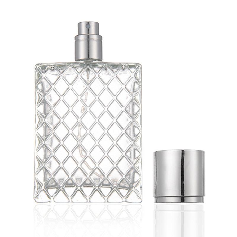 100ml Refillable Spray Perfume Bottle Clear Glass Essential Container