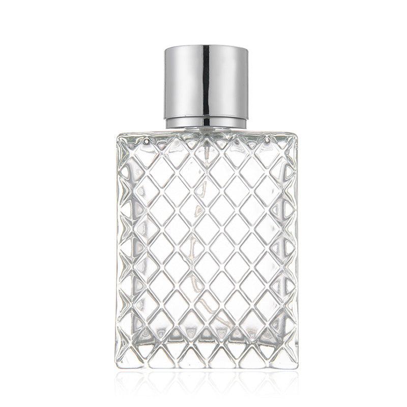 100ml Refillable Spray Perfume Bottle Clear Glass Essential Container