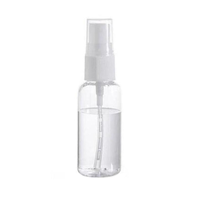 Travel Size Refillable Mist Spray Bottle Clear Plastic Sprayer