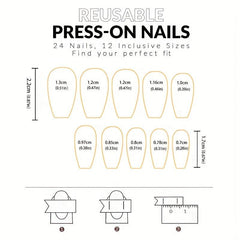 Spring Pearl Nail Art Short Ballet Nail Wear - Y2K