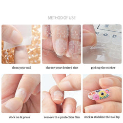 240 Pcs Nail Adhesive Tabs for Acrylic Nails