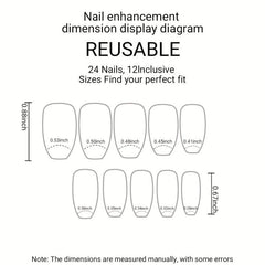 Ballerina Coffin Nail Press Ons Matte Acrylic for Halloween