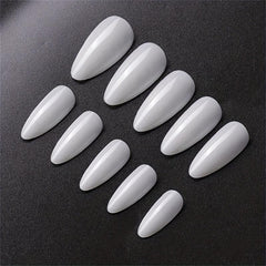 500pcs Almond Shaped Soft Gel Nail Tips for Nail Extension