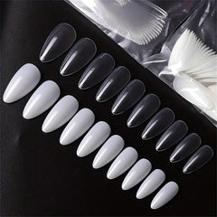 500pcs Almond Shaped Soft Gel Nail Tips for Nail Extension