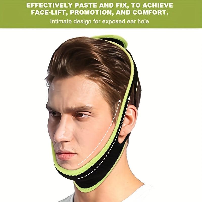 Men's V-Shaped Face Lifting Belt for Wrinkle Reduction
