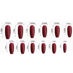 Long Acrylic Nails with Heart Bow Rabbit Designs