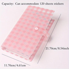 Nail Art Sticker Storage Book