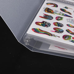 Nail Art Sticker Storage Book