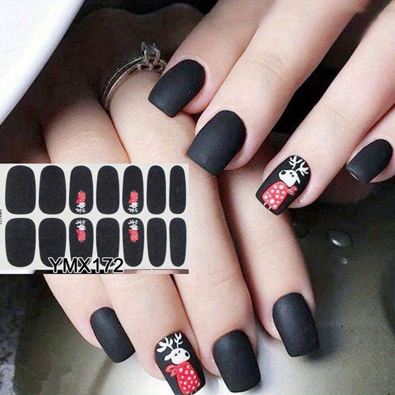 Full Cover Nail Stickers for Sparkling Wedding Nails