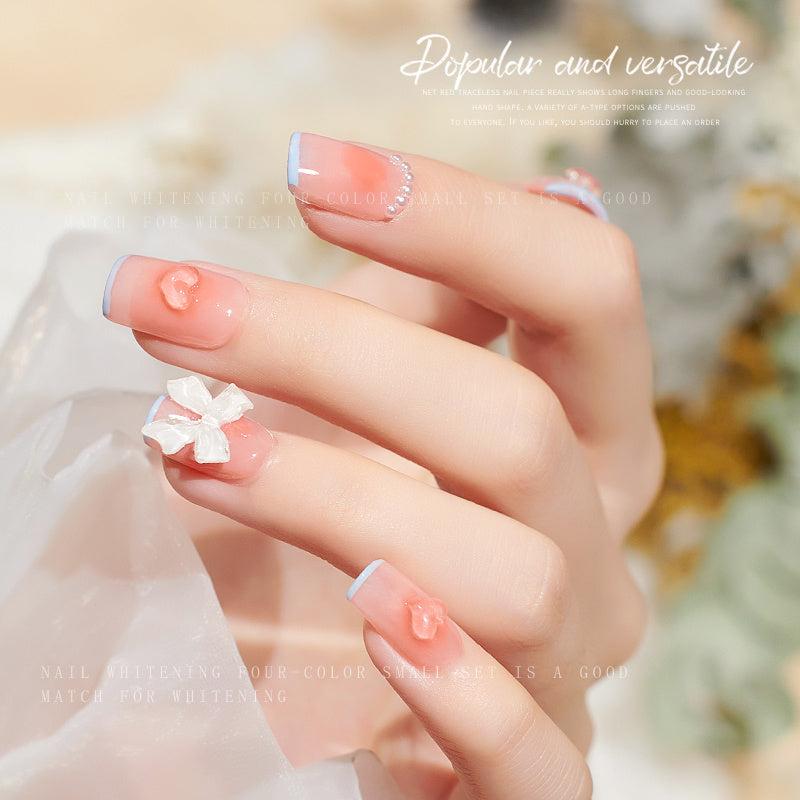 100pcs Heart Nail Art Decorations