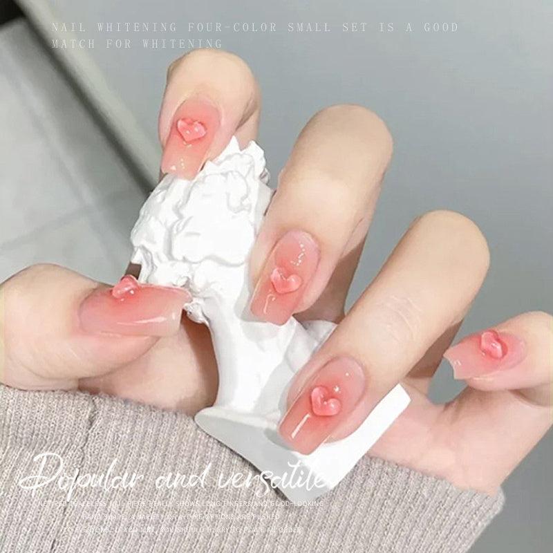 100pcs Heart Nail Art Decorations