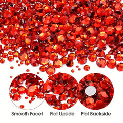 200Pcs Crystal Rhinestones Ideal for Crafts Nail Art Decorations