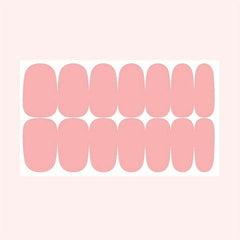 Full Wrap Nail Polish Stickers Self Adhesive Nail Art Decal Strips Kit