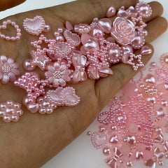 3D Nail Charms Y2K Style Shapes Flatback Acrylic