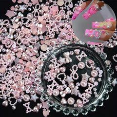 3D Nail Charms Y2K Style Shapes Flatback Acrylic