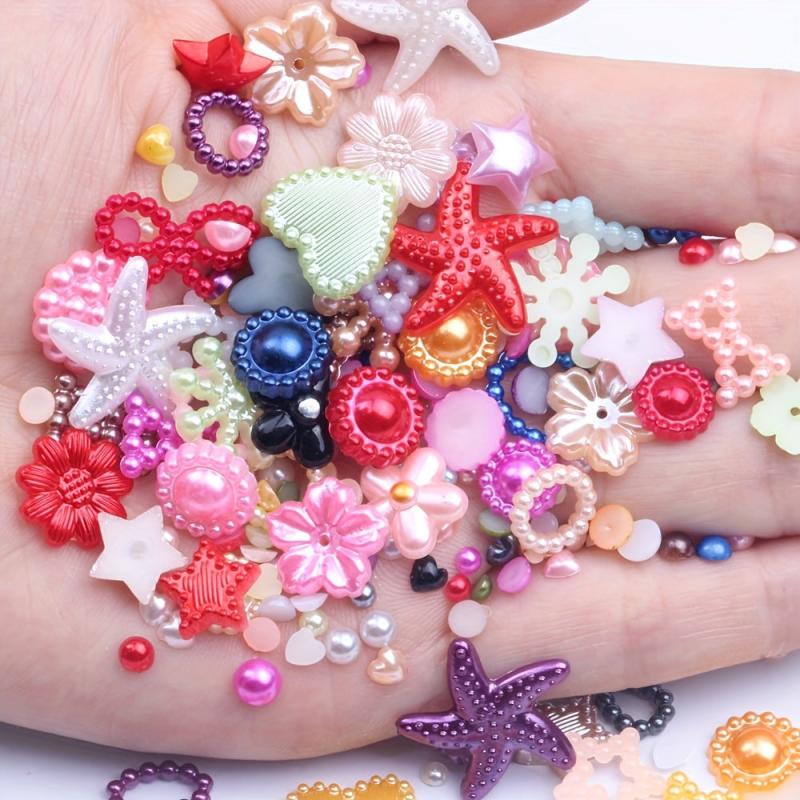 3D Nail Charms Y2K Style Shapes Flatback Acrylic