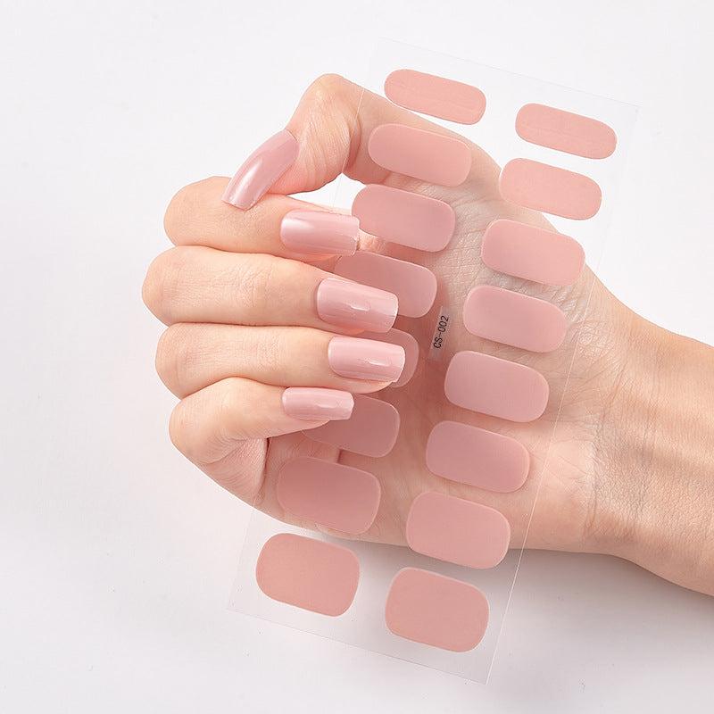 16-Piece Nail Art Polish Sticker Stripes Self-Adhesive Nail Stickers