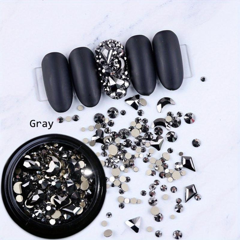 3D Nail Art Rhinestone Mixed Shape Nail Gems Stone Nail Art Charms