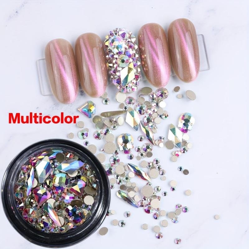 3D Nail Art Rhinestone Mixed Shape Nail Gems Stone Nail Art Charms