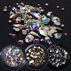 3D Nail Art Rhinestone Mixed Shape Nail Gems Stone Nail Art Charms