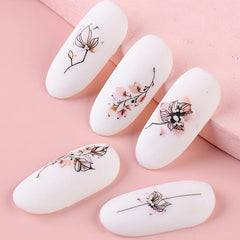 Summer Water Decal Nail Art Sticker Set