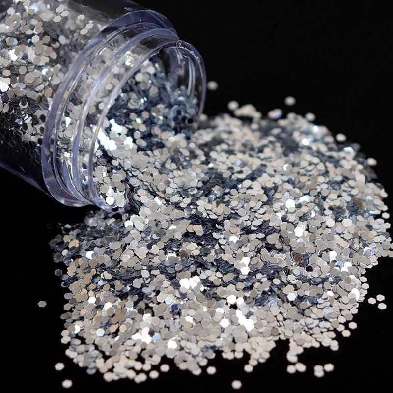 Aurora Hexagon Chunky Flakes Sequins Paillette for Beauty