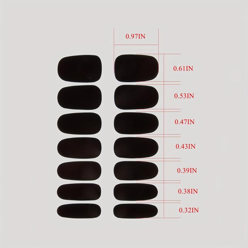 Waterproof Nail Polish Stickers Self Adhesive Manicure Kits