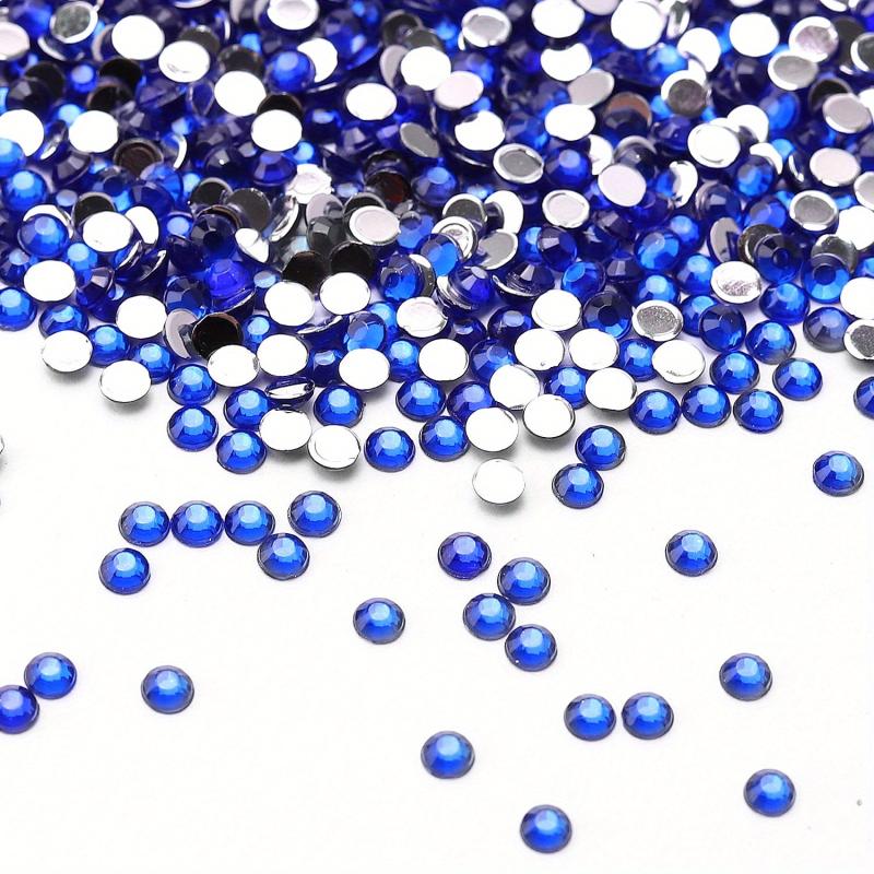 1000Pcs Nail Art Rhinestones Flatback Crystal AB Transparent Rhinestone