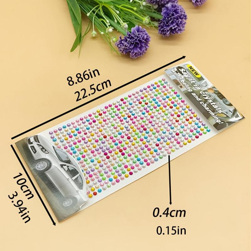 504 Pcs Self Adhesive Rhinestone Stickers for Face Eyes Nails Body Decoration