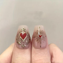 5D Self Adhesive Geometric Nail Art Stickers