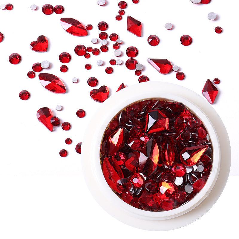 Flatback Nail Rhinestones Glass Gems Crystals