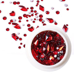 Flatback Nail Rhinestones Glass Gems Crystals