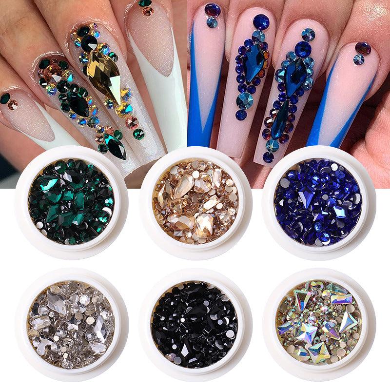 Flatback Nail Rhinestones Glass Gems Crystals