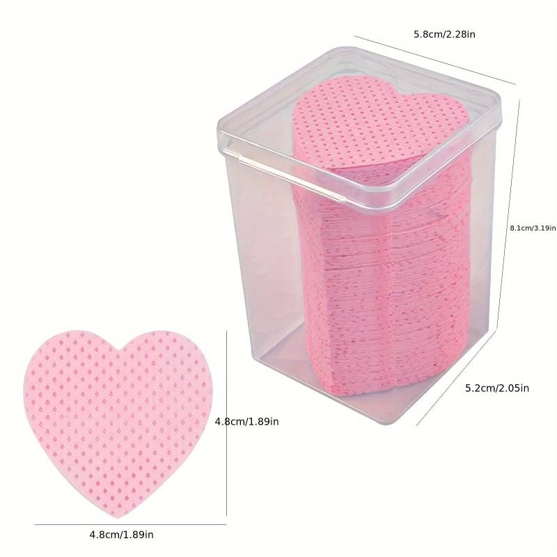 Eyelash Extension Glue Wipes Soft Non-woven Fabric Lint Nail Polish Remover