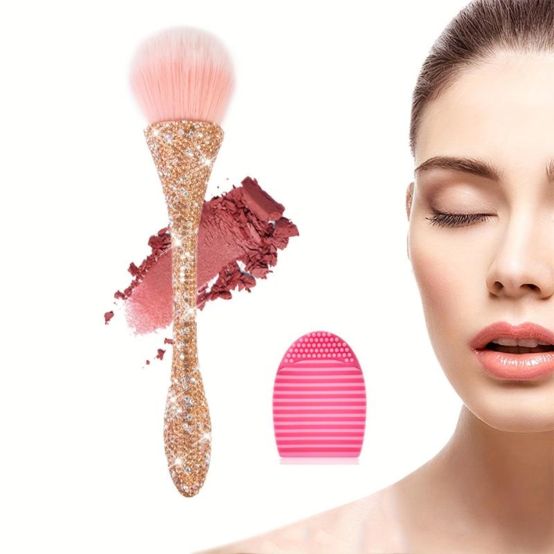 Fluffy Face Contouring Brush for Loose Powder Bronzer
