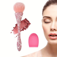 Fluffy Face Contouring Brush for Loose Powder Bronzer