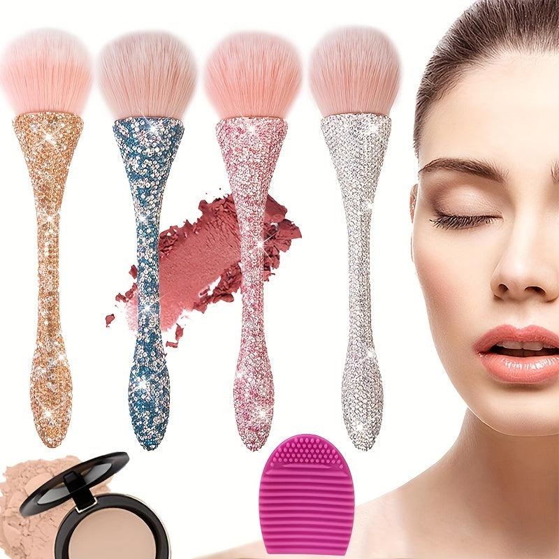 Fluffy Face Contouring Brush for Loose Powder Bronzer