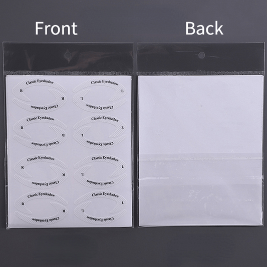 32 Pairs Eyeliner/Eyeshadow Stencils Kit for Perfect Eye Makeup