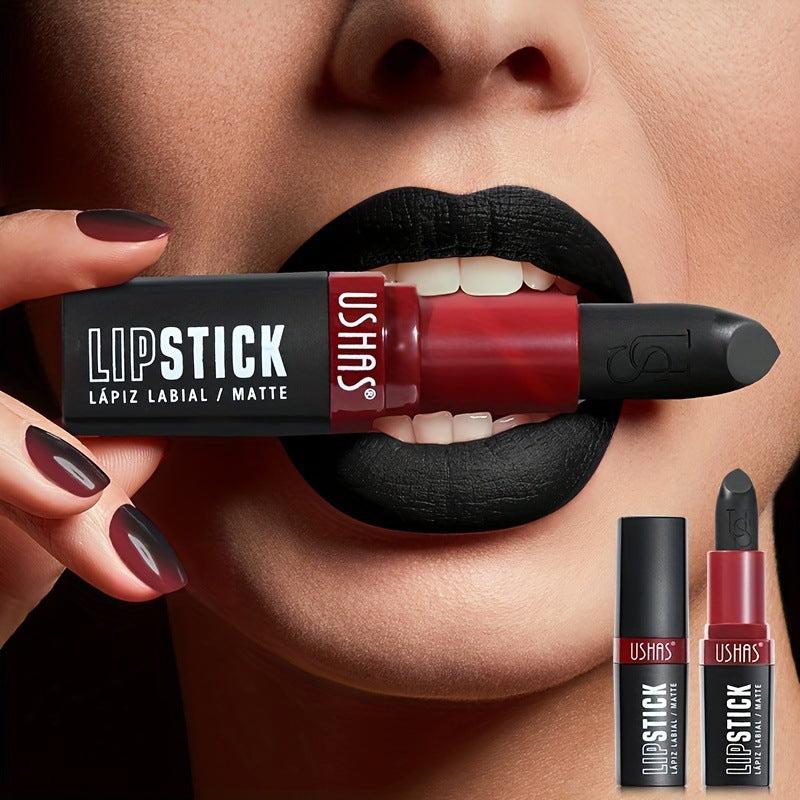 Waterproof Durable Matte Lipstick Long Lasting Gothic Style