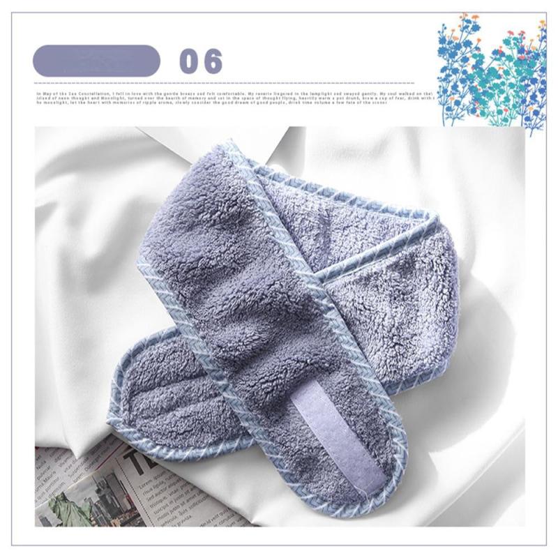 Women Adjustable Spa Facial Headband Bath Makeup Hair Band