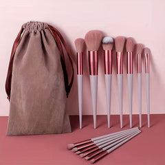 15-Piece Makeup Brush Set for Face Blush Eyeshadow Foundation Beauty Tool
